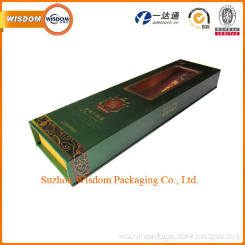 High end nice shape fashion magnetic closure paper gift box